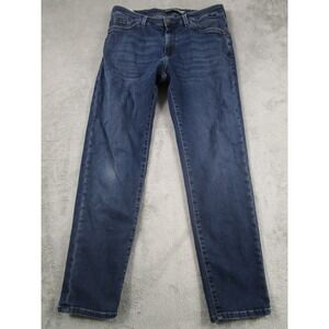 Mavi Jeans Mens 33x30 Blue Denim Steve Athletic Fit‎ Stretch Modern Distressed